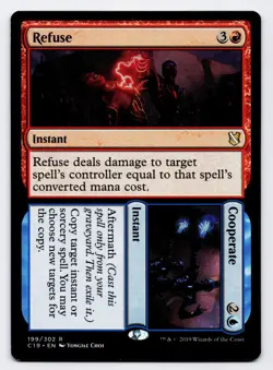 Refuse Cooperate [199/302] C19 Rare Non-Foil [MTG Card English] - Image 1