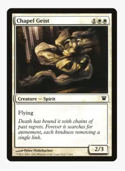 Chapel Geist | Innistrad ISD | MTG Magic | Spirit | Flying | LP-NM - Image 1