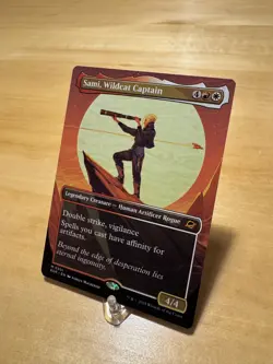 Sami, Wildcat Captain (Borderless) Edge of Eternities Non-Foil Near Mint EOE MTG - Image 1