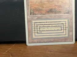 MTG Scrubland Magic the Gathering Revised Dual Land - Image 2