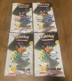 Lot of 4 Pokemon First Partner Packs - Factory Sealed - SEE PICTURES - Image 1