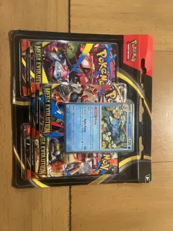 Mega Evolution Golduck Promo Pokemon TCG Booster 3-Pack Sealed - Image 1