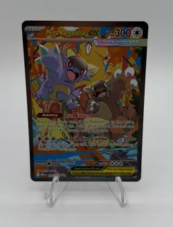2025 Pokemon Mega Evolution Mega Kangaskhan EX #182/132 Full Art FA - Image 1