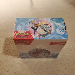 Pokemon Journey Together Enhanced Booster Box DAMAGED WRAPPING but still Sealed - Image 5
