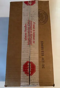 Pokemon Prismatic Evolutions Pokemon Center ETB Case 4 Factory Sealed Boxes - Image 1