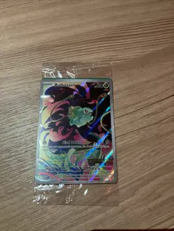 Pokemon TCG Bulbasaur 133/132 Mega Evolution Stamped Sealed Enhanced Booster - Image 1