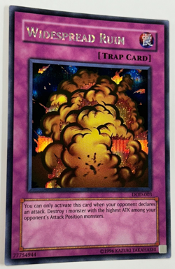 Yugioh DOD-003 Widespread Ruin Secret Rare Promo Vintage NM - Image 2