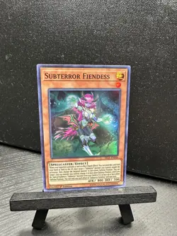 Subterror Fiendess [1st Edition] MACR-EN082 YuGiOh Maximum Crisis (super rare) - Image 1