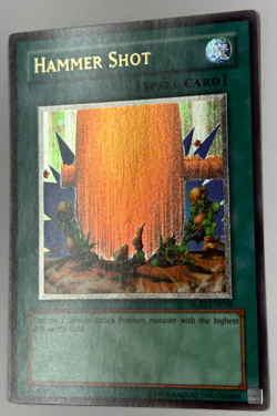 Yugioh SOD-EN038 Hammer Shot Ultimate Rare Unlimited Vintage NM - Image 2