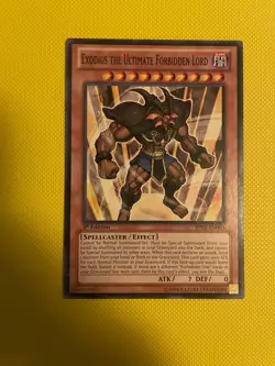 Yugioh Cards- Exodius The Ultimate Forbidden Lord BP02-EN063 - Image 1