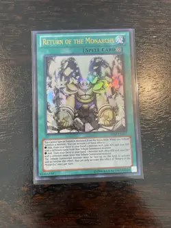 Yugioh Return of the Monarchs SHSP-EN067 Ultra Rare NM - Image 1