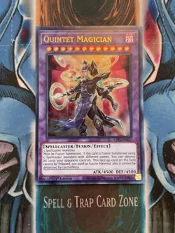 1x (NM) Quintet Magician - GFP2-EN127 - Ultra Rare - 1st Edition YuGiOh - Image 1