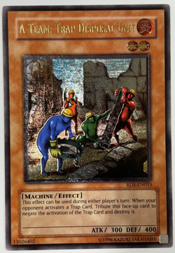 Yugioh RDS-EN033 A-Team Trap Disposal Unit Ultimate Rare Unlimited Vintage NM - Image 1
