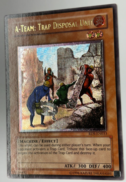 Yugioh RDS-EN033 A-Team Trap Disposal Unit Ultimate Rare Unlimited Vintage NM - Image 2