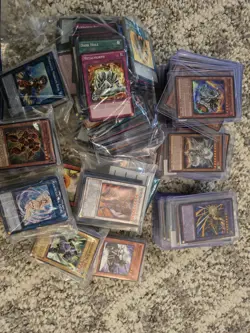 Yugioh Huge Card Lot With Rares, Commons, Holos, Etc - Image 1