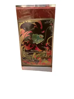 Pokemon Card Bulbasaur 133/132 Mega Evolution Stamped Promo Sealed - Image 1