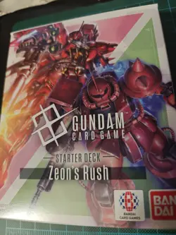 Gundam Card Game ST03 Zeon's Rush Starter Deck - English Deck Complete W/ Promo - Image 2