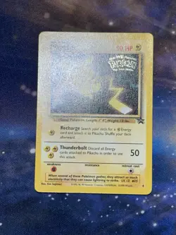 Pikachu 4 WB Stamped Movie Promo WOTC 1999 Pokemon Card NM - Image 5