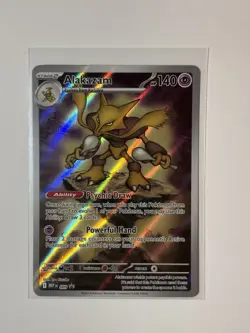 Pokemon TCG Mega Evolution 5 Card Lot - Alakazam Promo, 3 Ultra Rare, & 1 SR - Image 2
