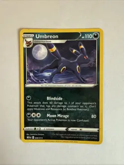 Umbreon - New 2025 McDonalds Happy Meal Pokemon Dragon Discovery Card 009/015 - Image 1