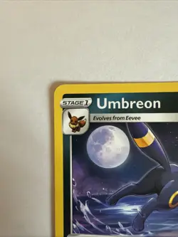Umbreon - New 2025 McDonalds Happy Meal Pokemon Dragon Discovery Card 009/015 - Image 2