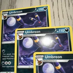Umbreon 009/015 - New 2025 McDonalds Happy Meal Pokemon Dragon Discovery Card X3 - Image 5