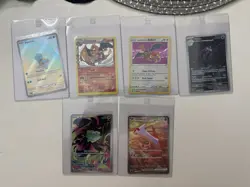 Pokemon Vintage And New Holo 6 Card Lot - Image 1