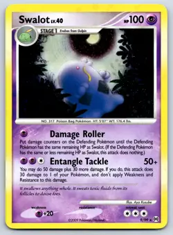 Swalot - Holo Rare - Platinum Arceus 9/99 Aya Kusube Pokemon Card NM - Image 1