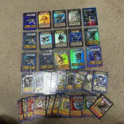 Digimon Digital Monsters Vintage Card Tcg Lot Holo, Non Holo 1999 Rare - Image 1