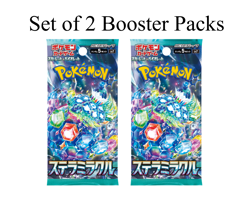 SET 2 Stella Miracle Pack Japanese Pokemon Cards Scarlet & Violet Sealed - Image 1