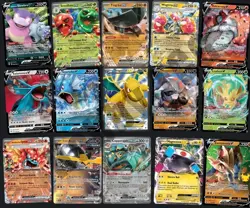 Pokemon Card Lot of 50 HOLOS/R HOLOS & 2 Ultra Rares: V/VMAX/EX/GX/FA (52)!!!! - Image 2
