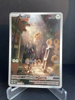 ✨Meltan 179/162 SV05: Temporal Forces Holo✨Pokemon Card NM - Image 1