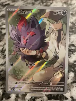 N's Zorua 189 Sv: Scarlet & Violet Promo Cards Holo - Image 1