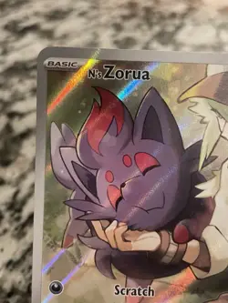 N's Zorua 189 Sv: Scarlet & Violet Promo Cards Holo - Image 2