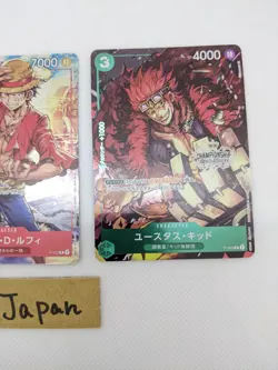 Championship Luffy P-001 Law ST03-008/Kid P-003 Set PROMO ONE PIECE Card Japan - Image 4