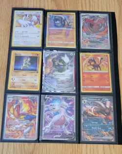 Pokemon TCG Trading Card Collection Binder Set #A - Image 1