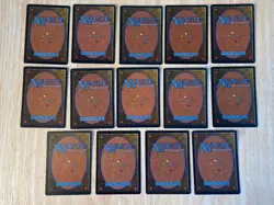 MTG 14 Card Lot Beta, Unlimited, Legends, Antiquities, the Dark (Copper Tablet) - Image 2