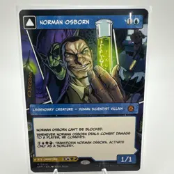 MTG: SPIDER-MAN: NORMAN OSBORN / / GREEN GOBLIN, 0220, REGULAR, MYTHIC, NM, SPM - Image 1