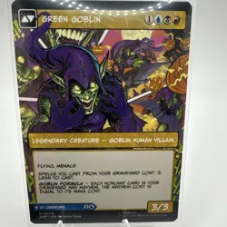 MTG: SPIDER-MAN: NORMAN OSBORN / / GREEN GOBLIN, 0220, REGULAR, MYTHIC, NM, SPM - Image 2