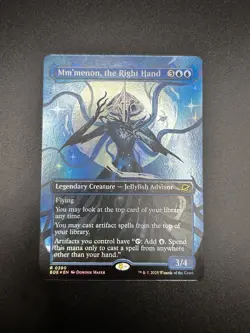 Mm'menon, the Right Hand (Borderless) Edge of Eternities Foil - Image 2