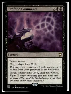 Commander 2020 #135 Profane Command - Image 1