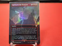 Call Forth the Tempest (Borderless) Commander: the Lord of the Rings: Tales NM - Image 1