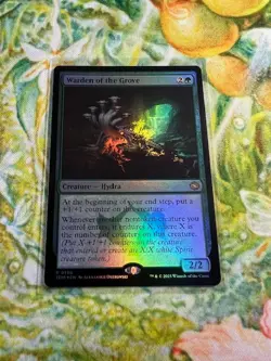 Warden of the Grove (Foil) MTG: Tarkir: Dragonstorm *Pack Fresh* - Image 1