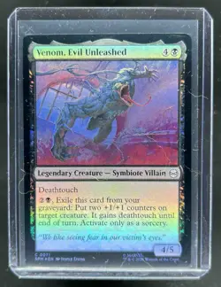 2025 Magic The Gathering MTG Marvel Venom Evil Unleashed Foil C #0071 - Image 1