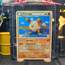 Primeape Unleashed Pokemon TCG 22/95 HeartGold & SoulSilver Rare - Image 1