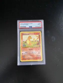 Pokemon TCG Charmander Base Set 46/102 Regular Unlimited Common - Image 1