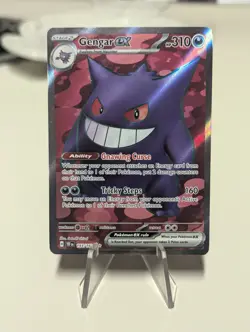 Pokemon TCG Gengar ex 193/162 Temporal Forces Ultra Rare NM - Image 1