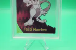 2000 TV Animation Clear Card Mewtwo PC5 Pokemon Card PSA 8 - Image 5