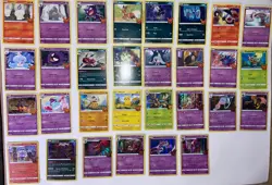 Pokemon 2022 Halloween Trick or Trade Complete Set of 30 all in sleeves w/ Holos - Image 2