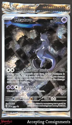 2023-24 Pokemon Scarlet and Violet Black Star Promos #052 Mewtwo SEALED - Image 1